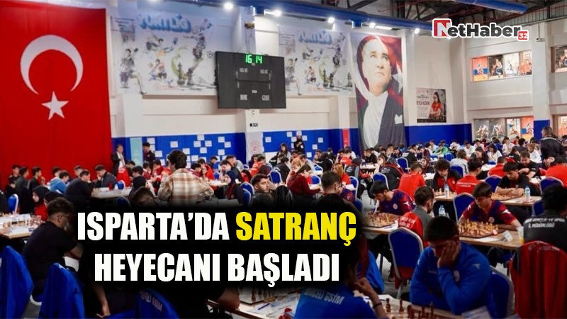 Isparta’da Satranç Heyecanı Başladı