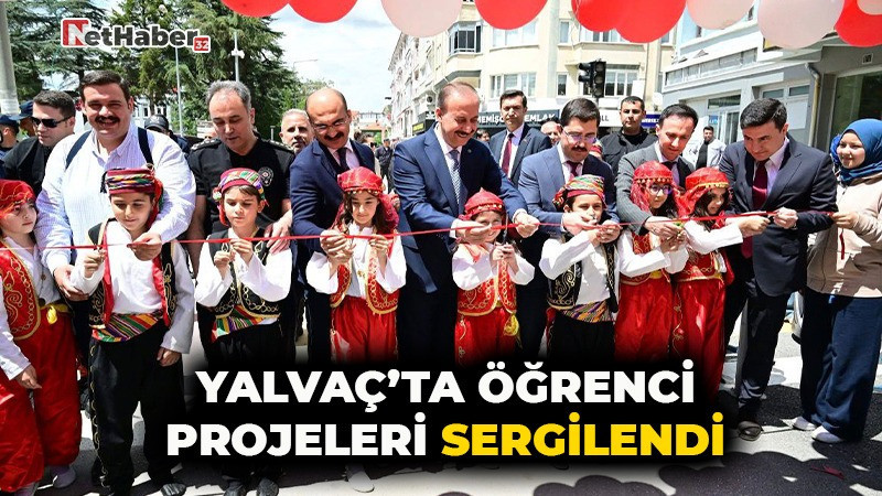 Yalvaç’ta Öğrenci Projeleri Sergilendi