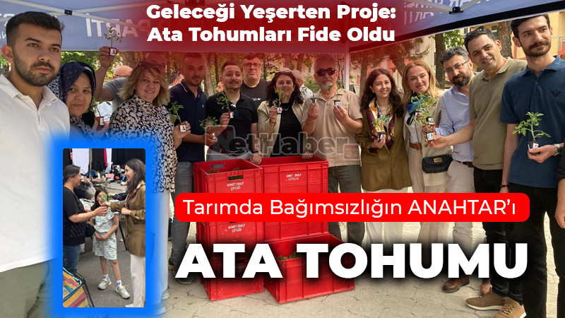 Anahtar Parti’den Ata Tohumu Hamlesi: Binlerce Fide Vatandaşlara Dağıtıldı